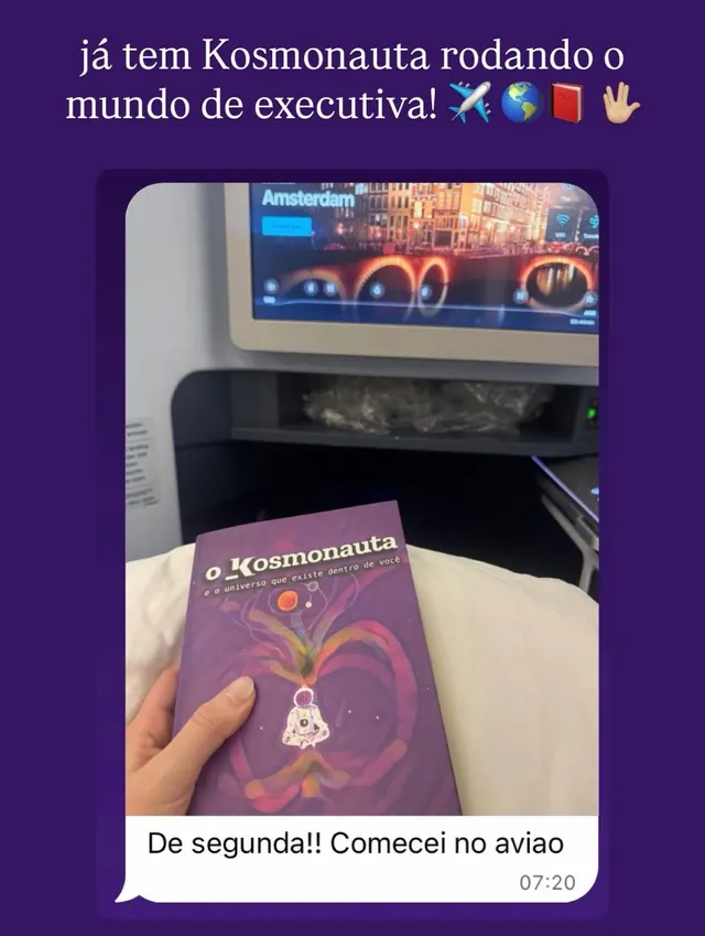 depoimento — Kosmonauta rodando o mundo